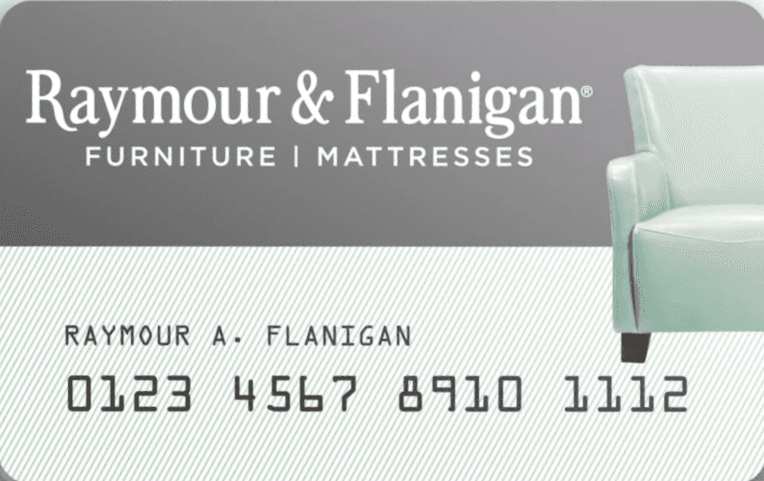 Raymour & Flanigan (Store Card) credit card