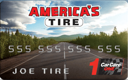 America's Tire (store card) credit card