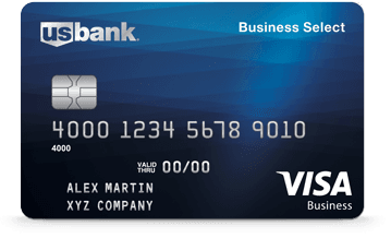 Business Select Rewards Visa credit card