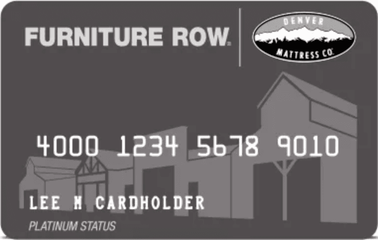 Furniture Row Card (Store Card) credit card