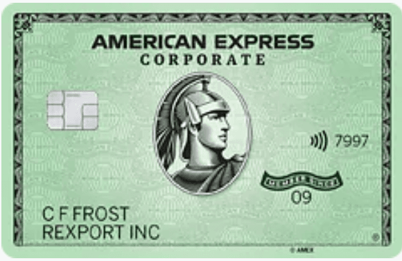 Corporate Green Card credit card