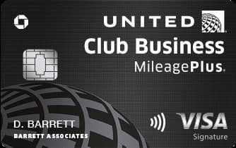 United Club Business credit card