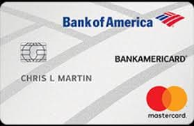 BankAmericard Secured credit card