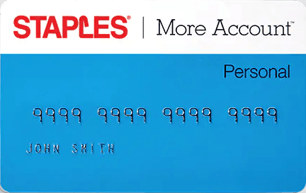 Staples Personal (Store Card) credit card