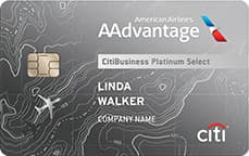 AAdvantage Platinum Select Business credit card