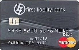 First Fidelity Bank Credit Card with Rewards credit card