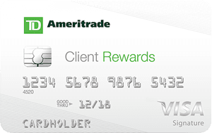 Ameritrade Client Rewards credit card
