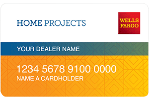 Home Projects credit card