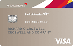 Asiana Visa Business credit card