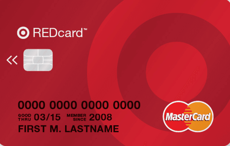 Target REDcard Mastercard credit card