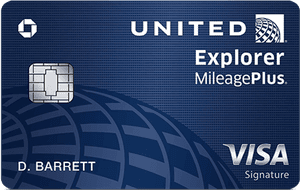 United Explorer credit card
