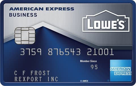Lowe's Business Rewards credit card