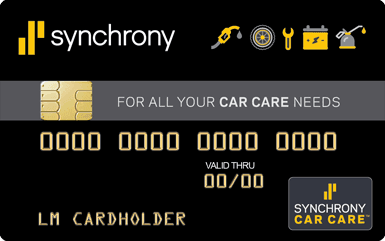 Car Care credit card