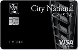 Crystal Visa Infinite credit card