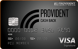 Cash Back Visa credit card