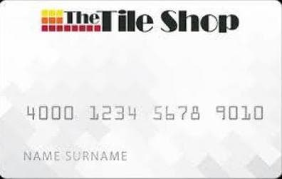 Tile Shop Credit Card (Store Card) credit card