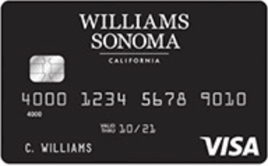 Williams Sonoma Visa credit card