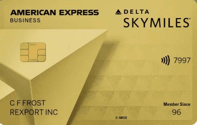 Delta Gold Business credit card