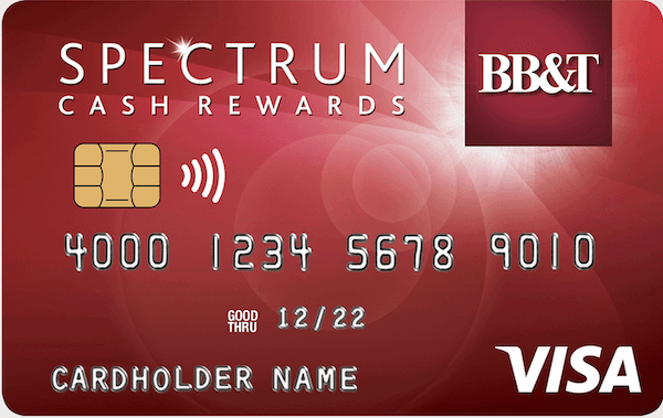 Spectrum Cash Rewards credit card