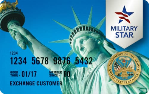MILITARY STAR credit card