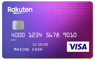 Rakuten Cash Back Visa Credit Card credit card