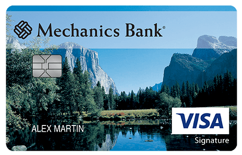 Mechanics Bank Real Rewards credit card