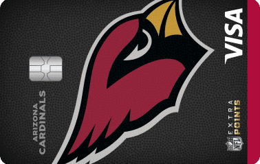 Arizona Cardinals NFL Extra Points Visa credit card