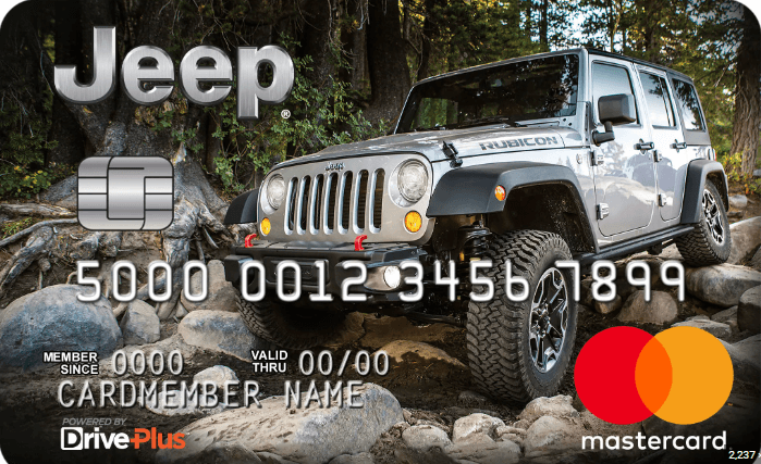 Jeep Mastercard credit card