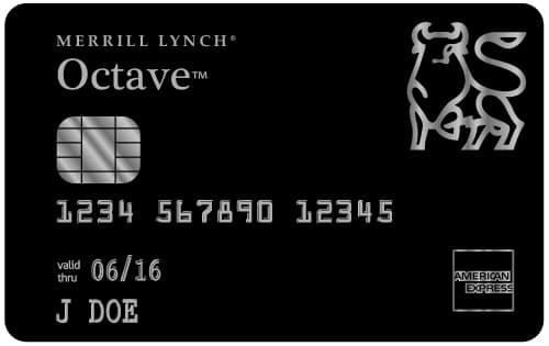 Merrill Lynch Octave Black Card credit card