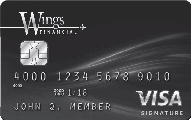 Wings Member Rewards Visa Signature Card credit card