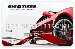 Big O Tires (Store Card) credit card