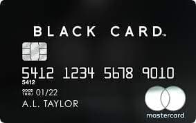 Mastercard Black Card (Luxury Card) credit card