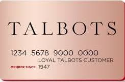 Talbots Credit Card (Store Card) credit card