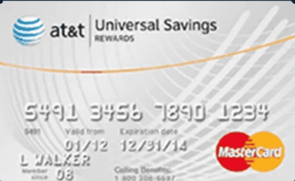 AT&T Universal Savings Platinum credit card