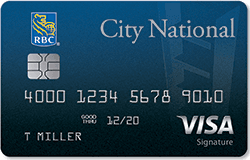 Visa Signature credit card