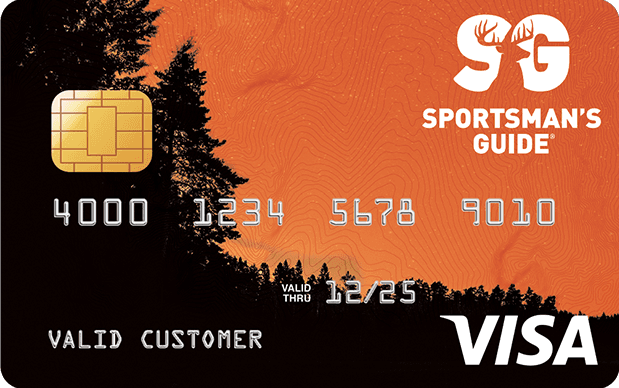 Sportsman's Guide Buyer's Club Rewards Visa credit card