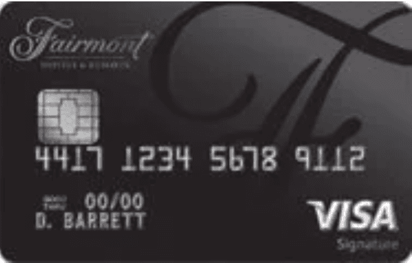 Fairmont Visa Signature credit card