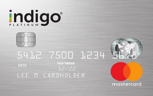 Indigo Platinum Mastercard credit card