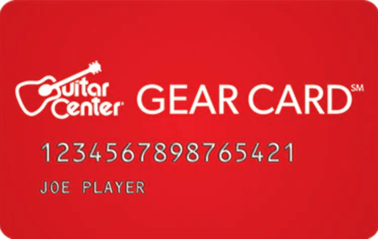 Guitar Center Gear Card (Store Card) credit card