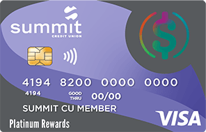 Visa Platinum Rewards credit card