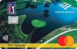 PGA TOUR Customized Cash Rewards credit card