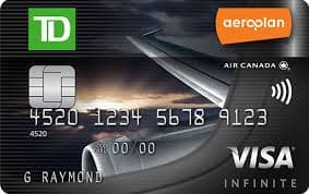 Aeroplan credit card