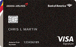 Asiana Visa Signature credit card