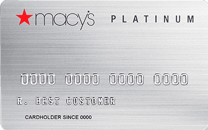 Macy's Platinum (Store Card) credit card