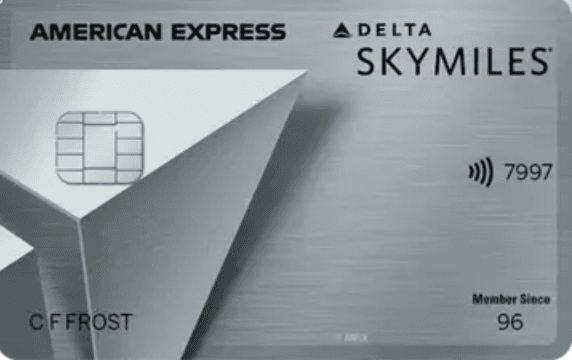 Delta Platinum credit card