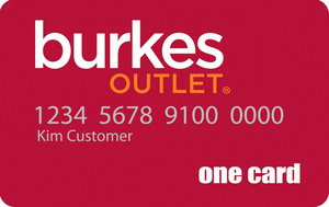 Burkes Outlet One Card (Store Card) credit card