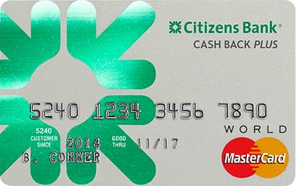 Cash Back Plus World Mastercard credit card