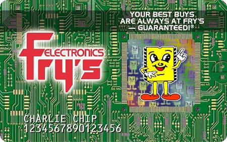 Fry's Credit Card (Store Card) credit card