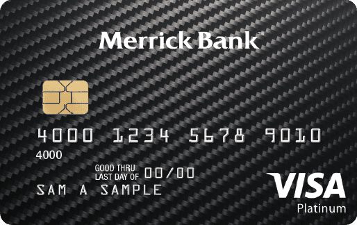 Platinum Visa credit card