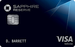 Sapphire Reserve credit card